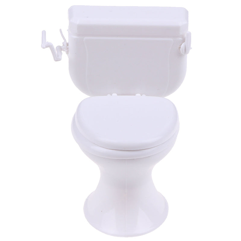 Dollhouse furniture dolls toilet for doll house bathroom