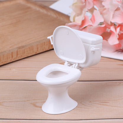 Dollhouse furniture dolls toilet for doll house bathroom